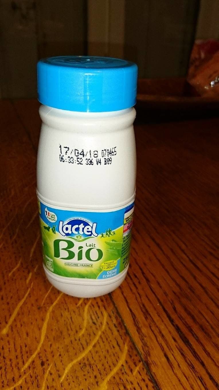 Lactel L'acte bio packshot