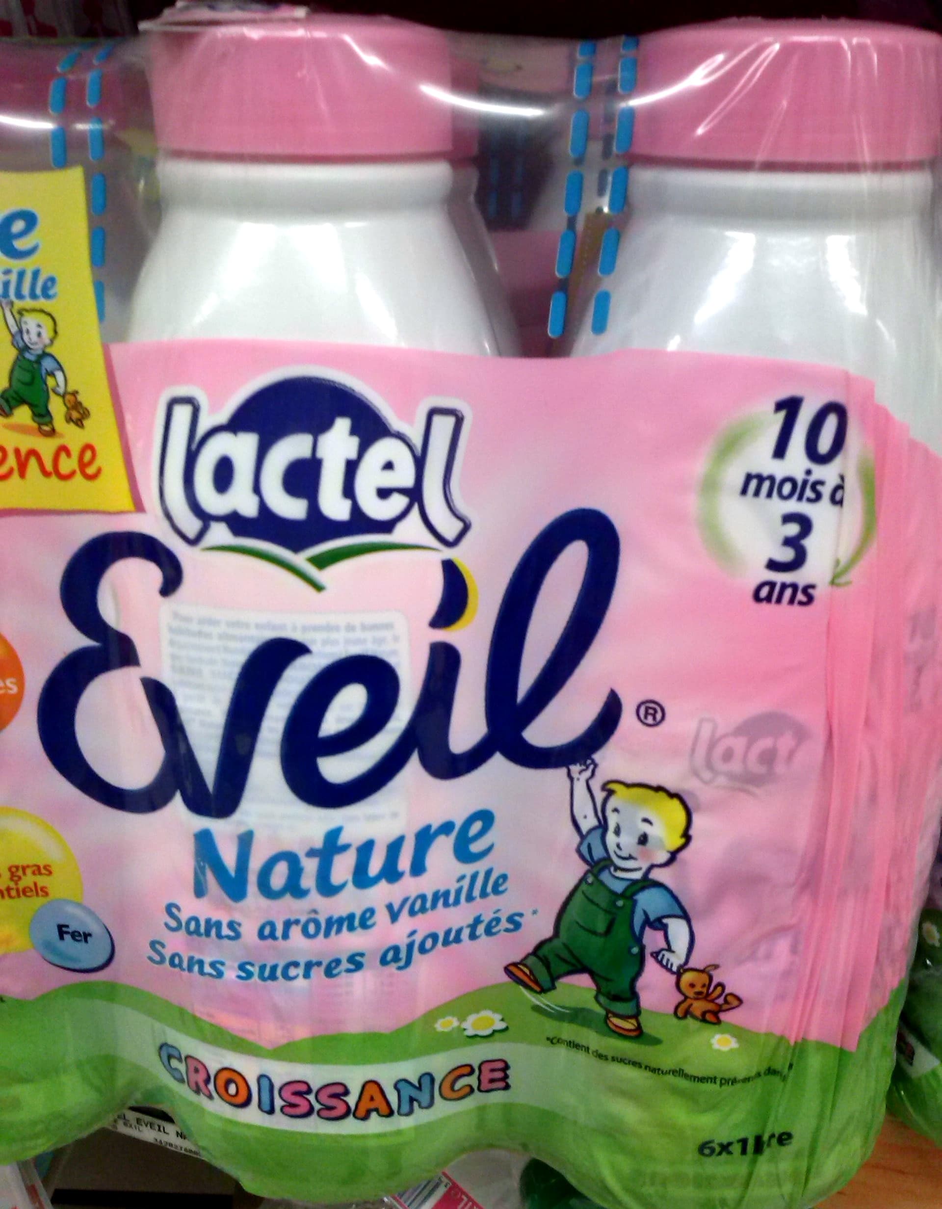 Lactel Eveil Nature Croissance packshot