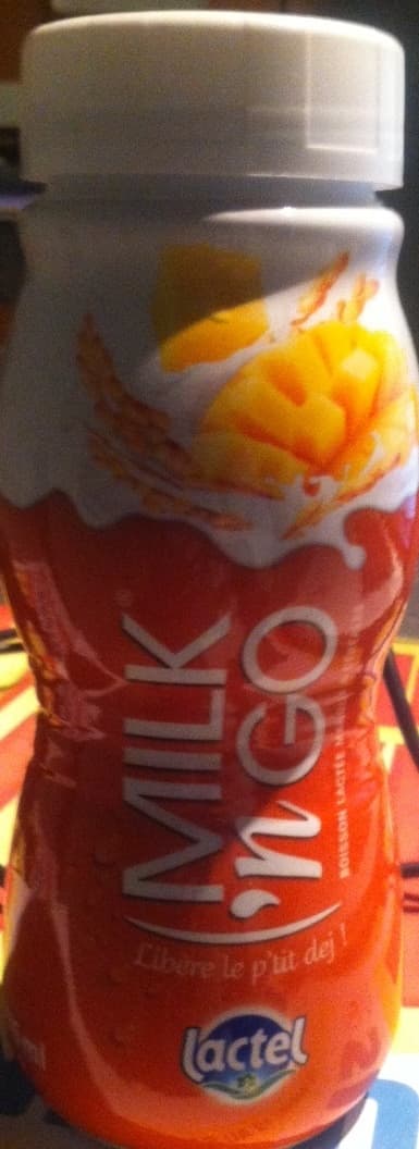 Lactel Milk'nGO packshot