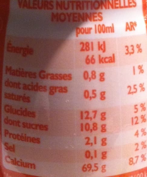 Lactel Milk'nGO packshot