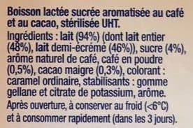 Lactel Caffe latte packshot