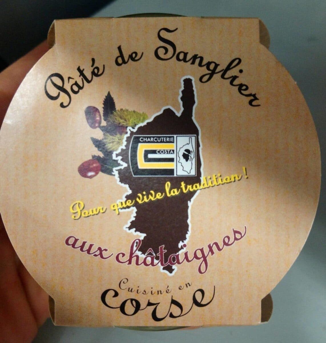 Costa Pâté de sanglier aux châtaignes packshot