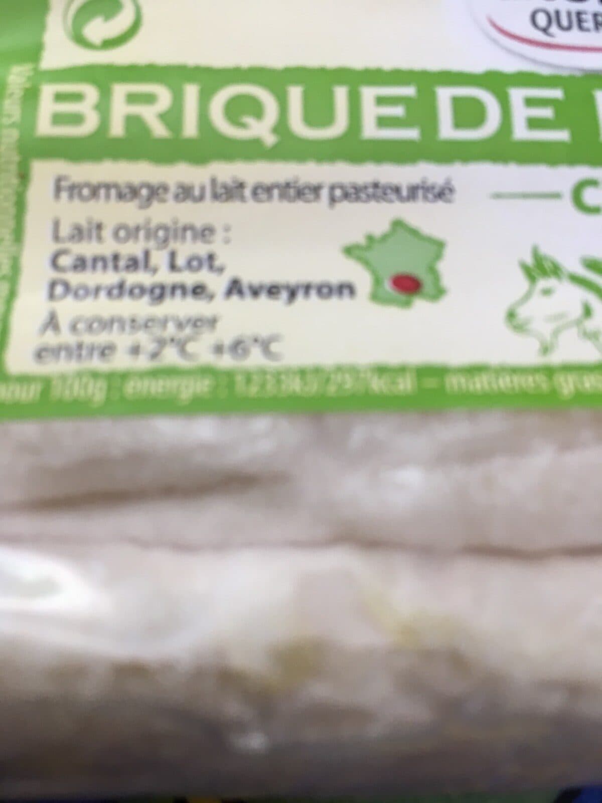 Étoile du QuercyLactalis Brique de Loubressac packshot