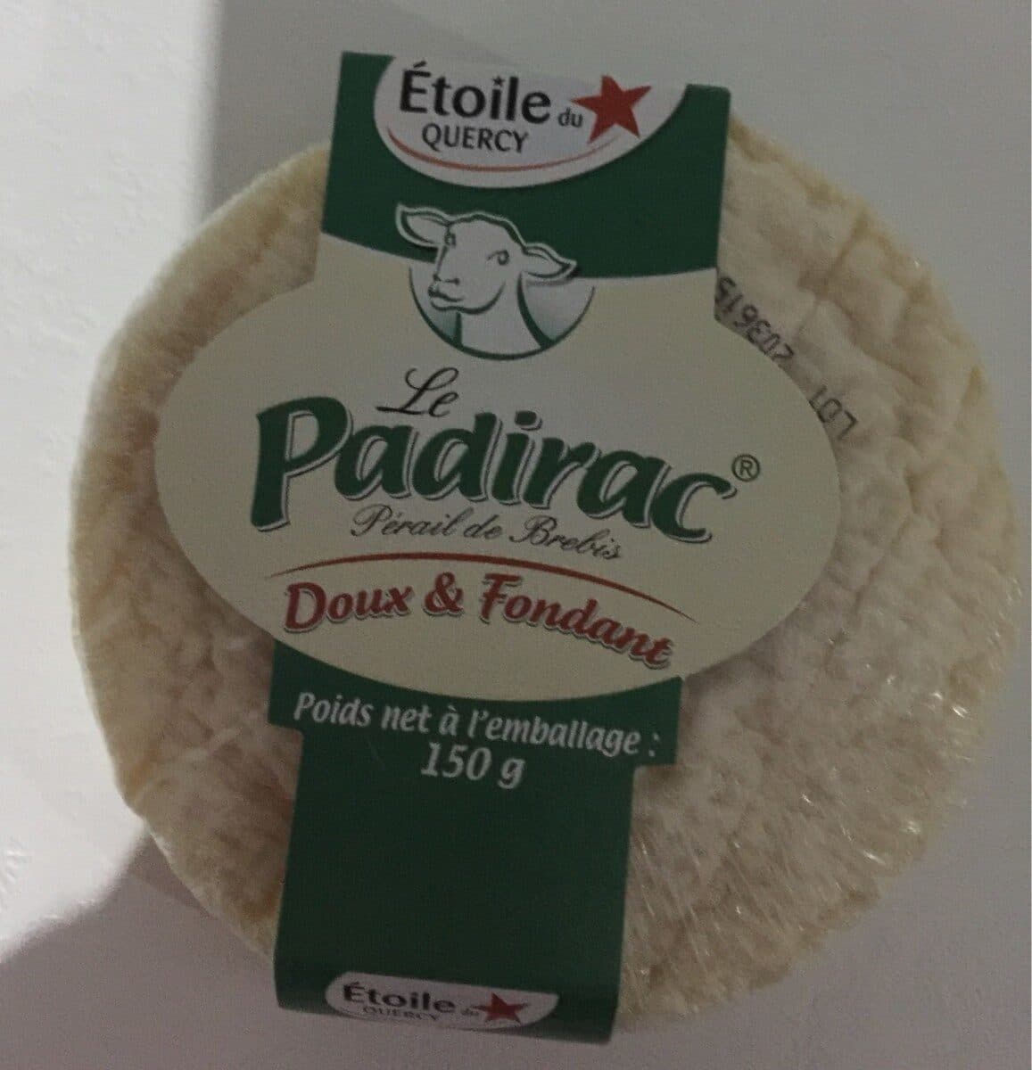Open Food Facts Le Padirac packshot