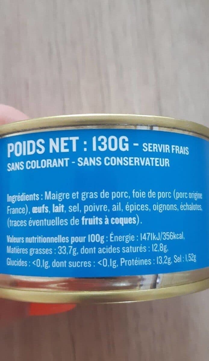 Maison Torres Terrine De Campagne packshot