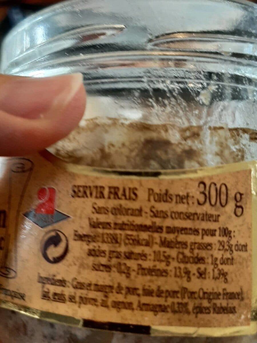 Maison Torres Pâté Gascon packshot