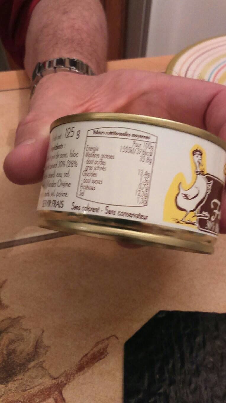 Torres Pâté au foie de canard packshot