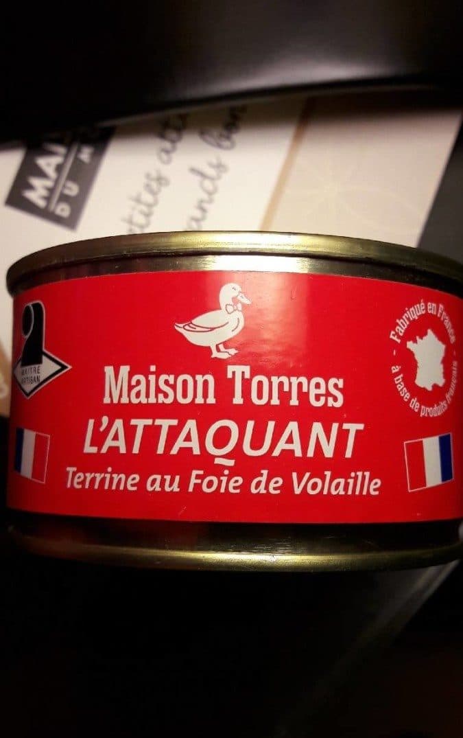 Maison Torres Terrine au foie de volaille packshot