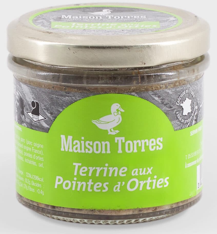 Maison Torres Terrine aux Pointes d'Orties packshot