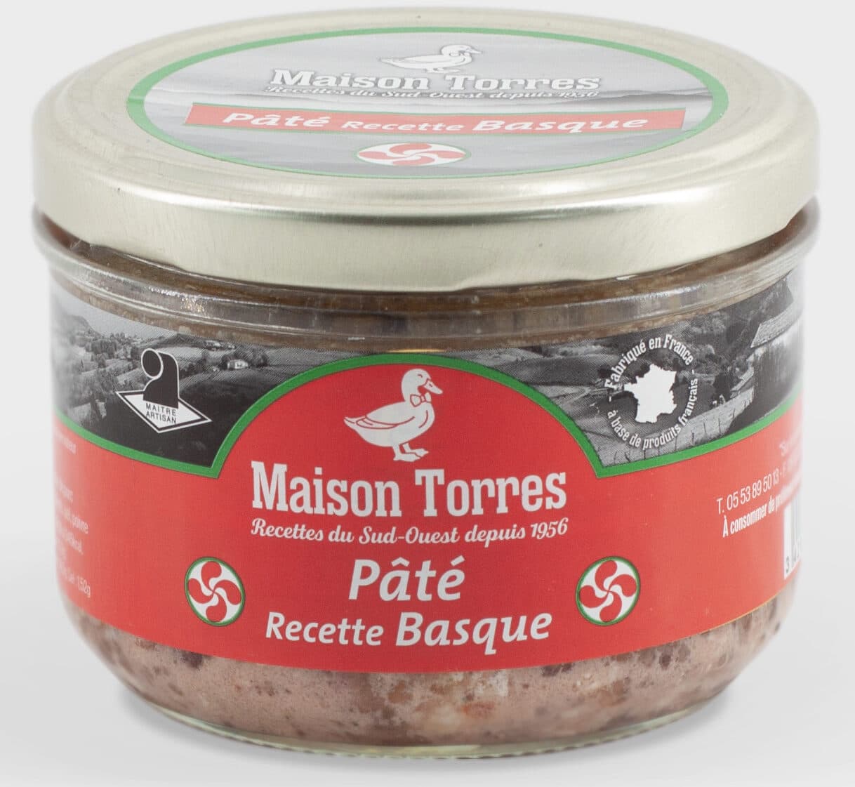 Maison Torres Pâté Recette Basque packshot