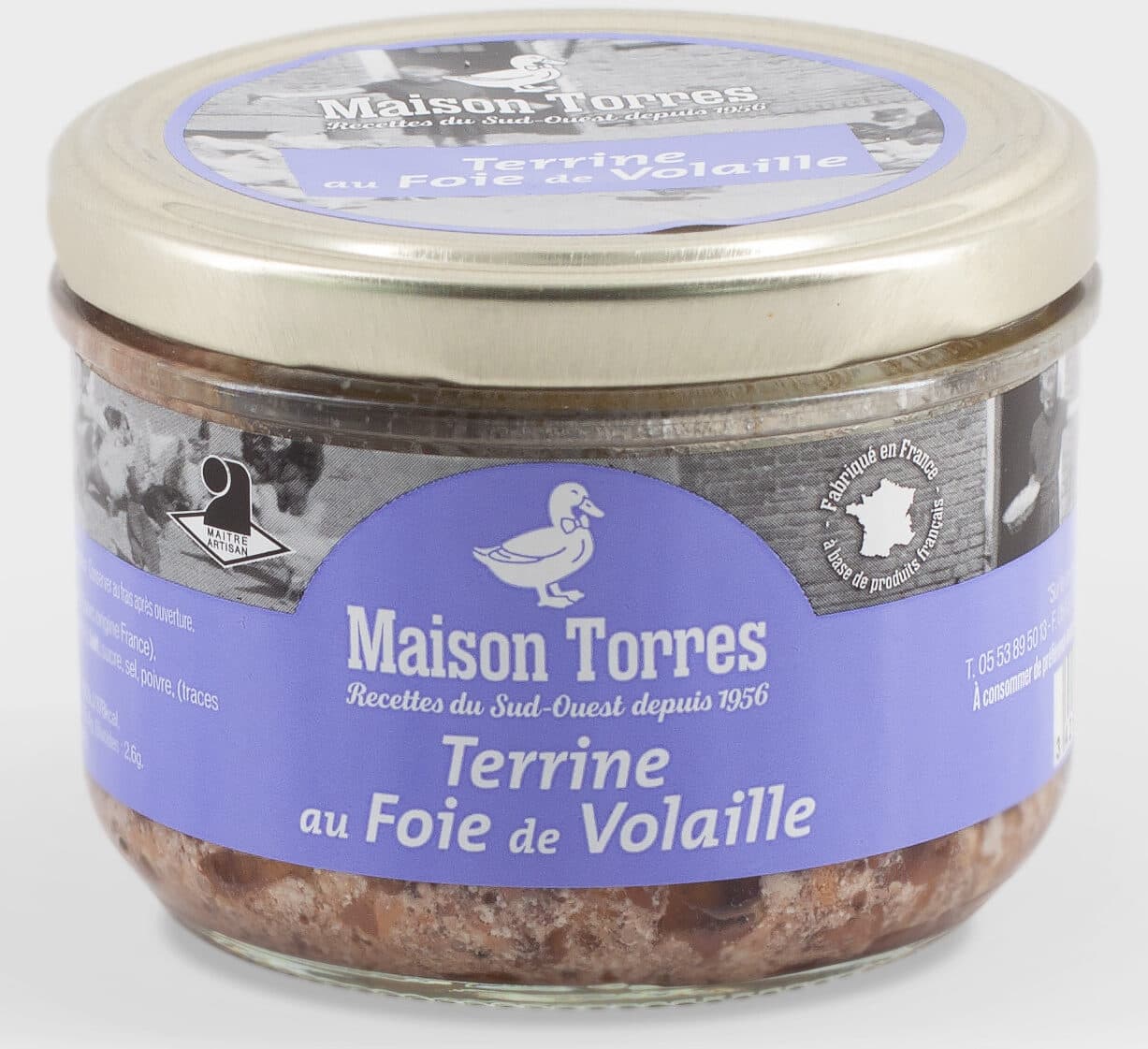Maison Torres Terrine au Foie de Volaille packshot