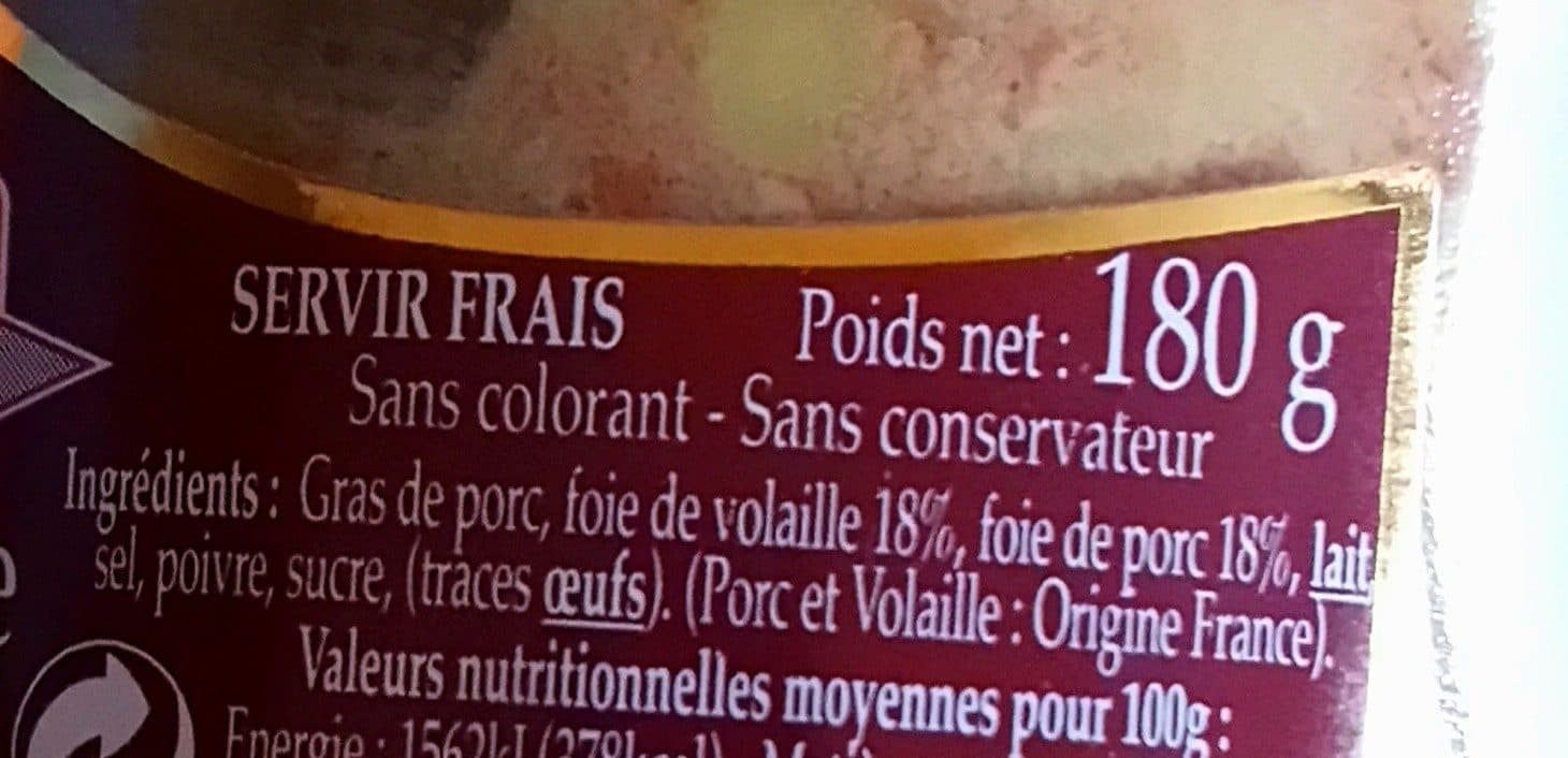 Maison Torres Terrine au Foie de Volaille packshot
