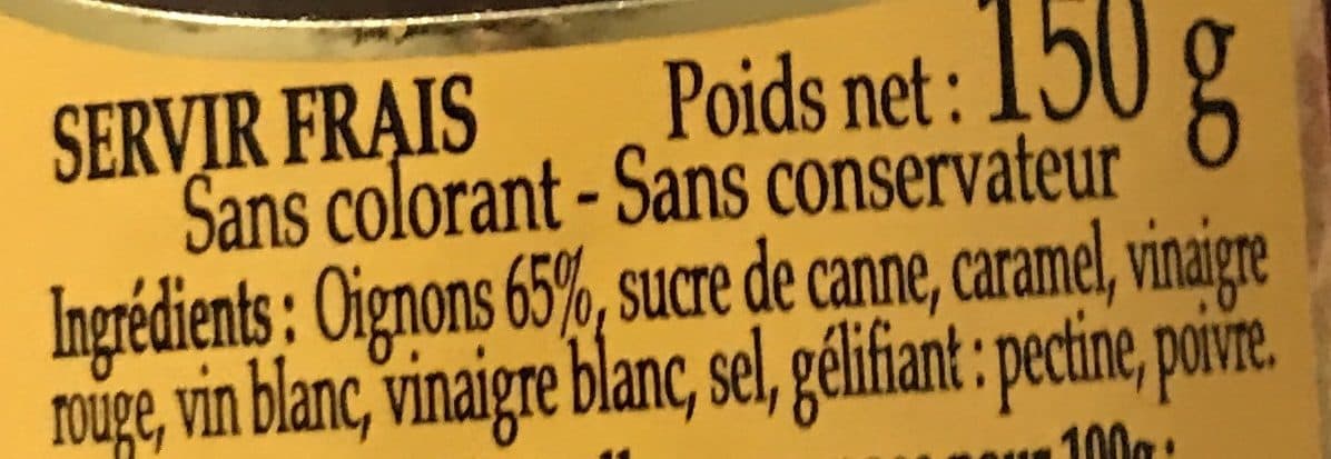 Torres Confit d’Oignons packshot
