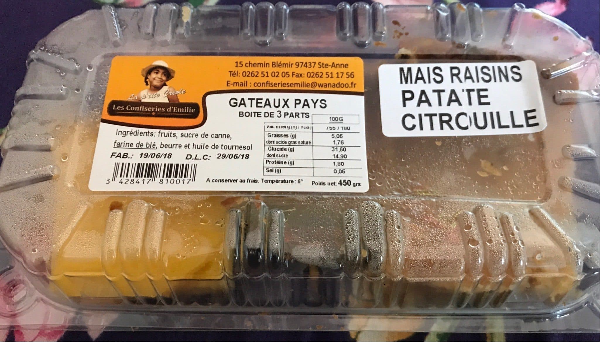 Open Food Facts Gateaux pays packshot