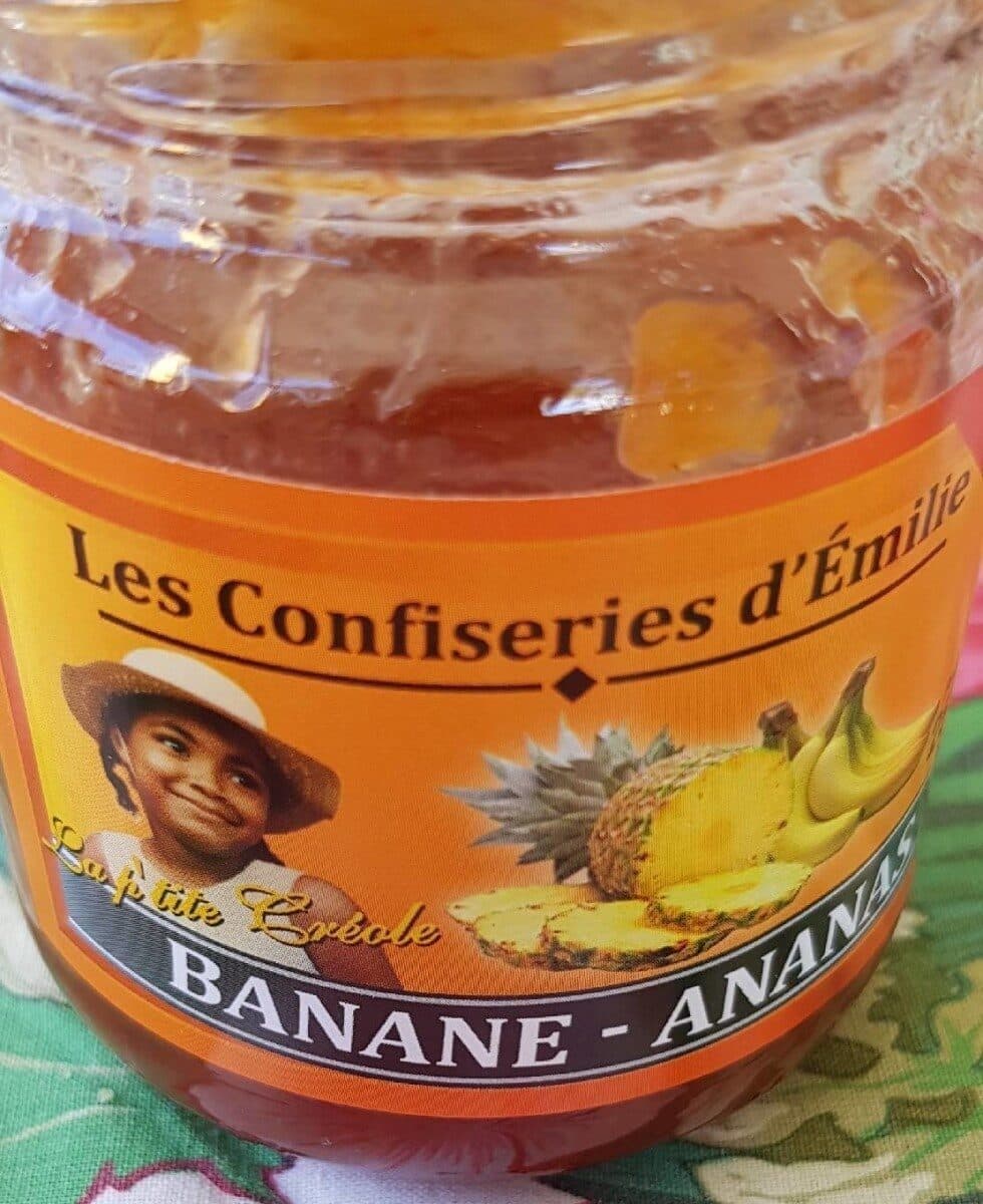 Open Food Facts Confiture Banane Ananas packshot
