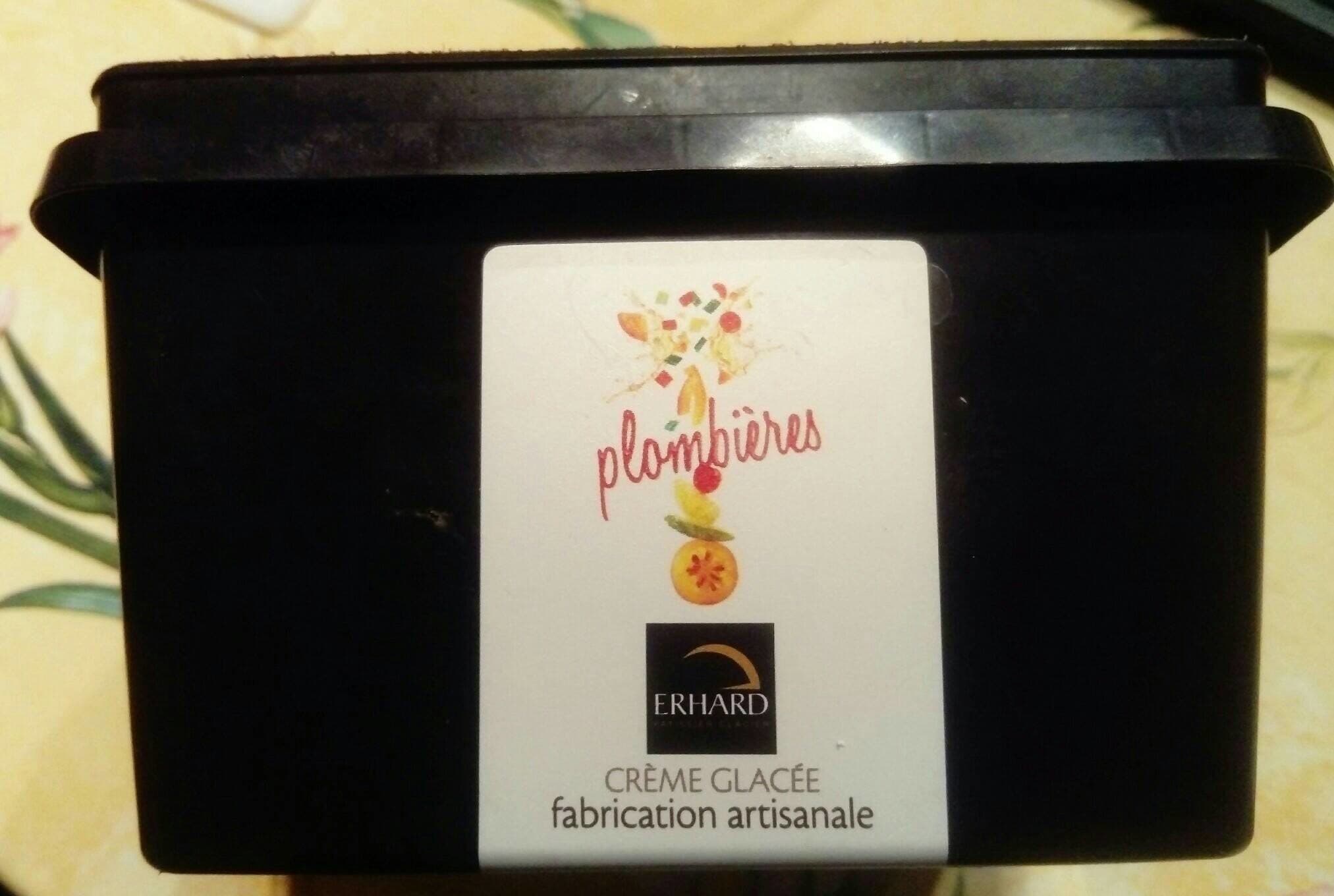 ERHARD Crème glacée façon artisanale Goût "plombières" packshot