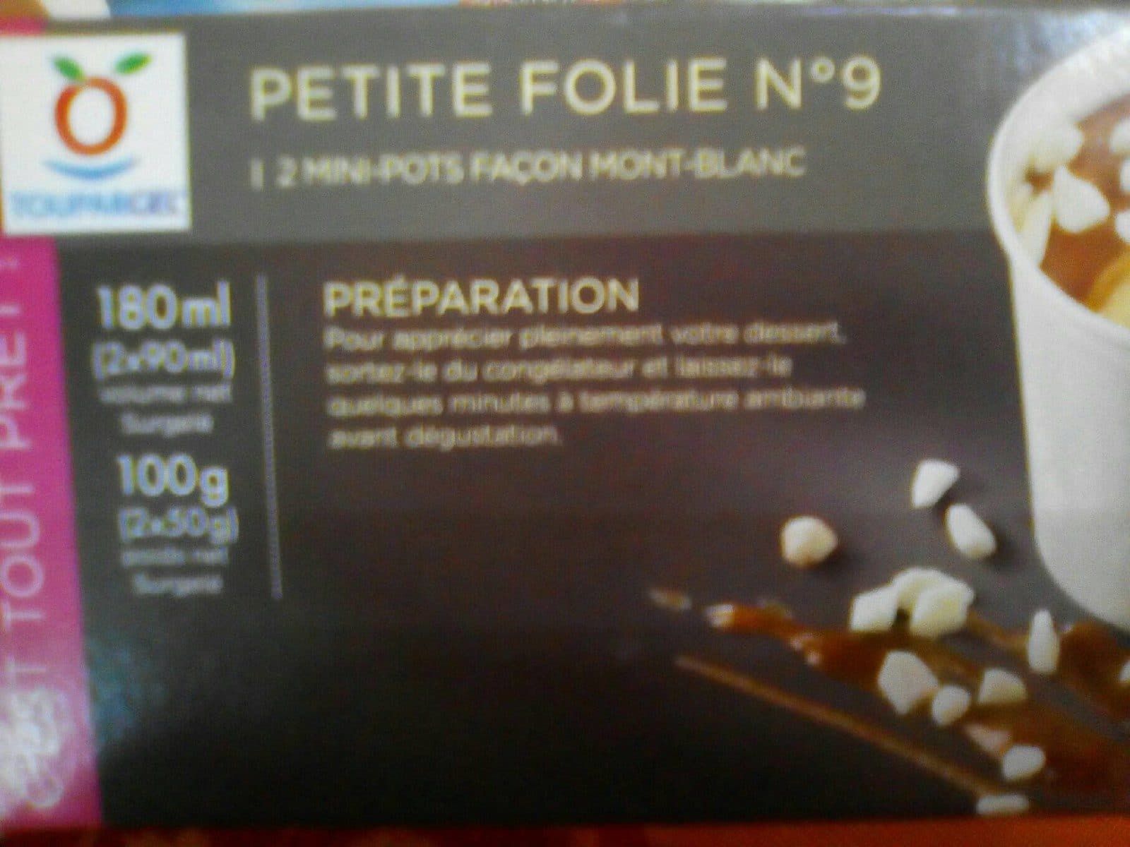 Toupargel Crème glacée à la crème de marron packshot