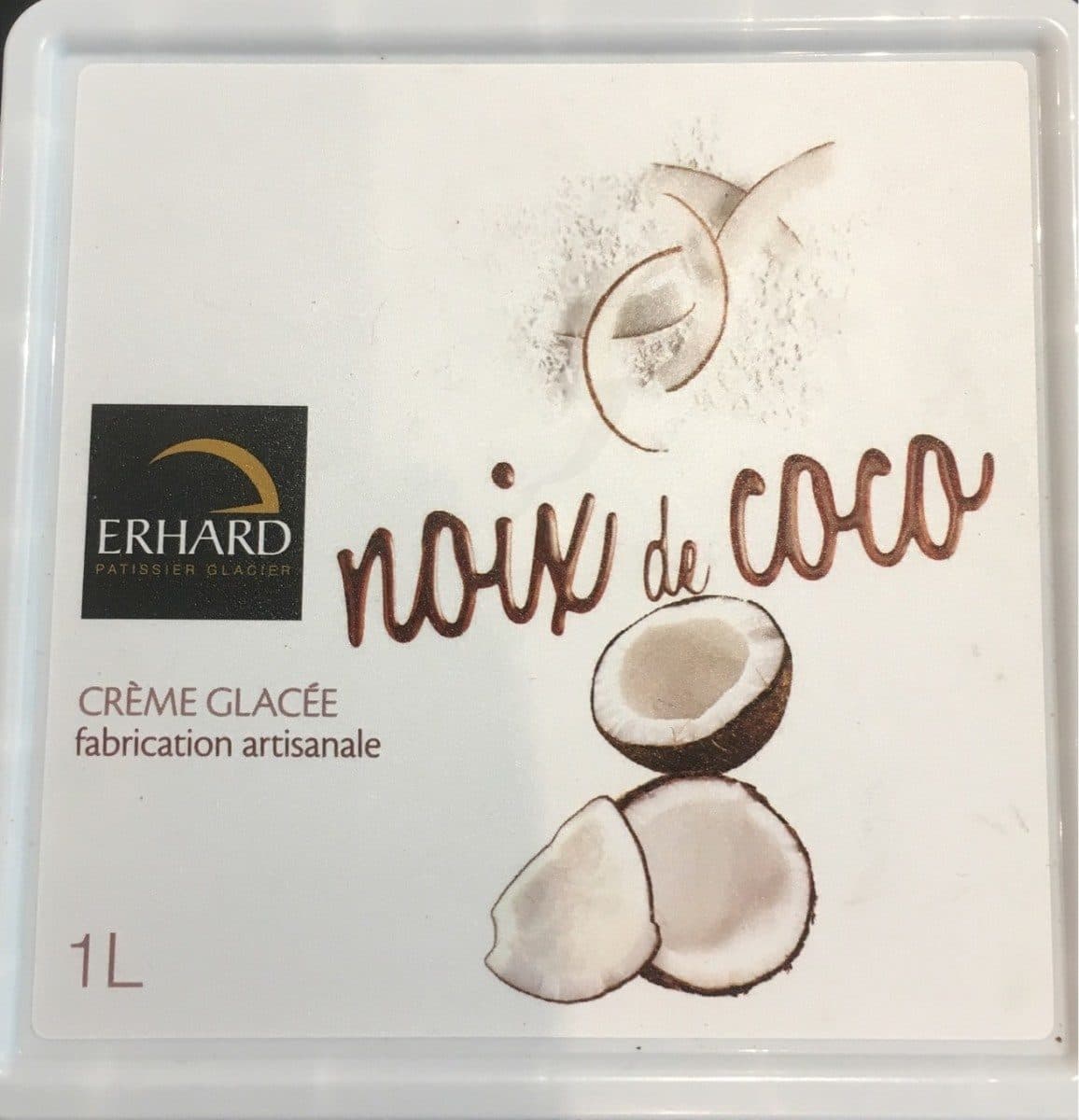 Erhard Crème glacée noix de coco packshot