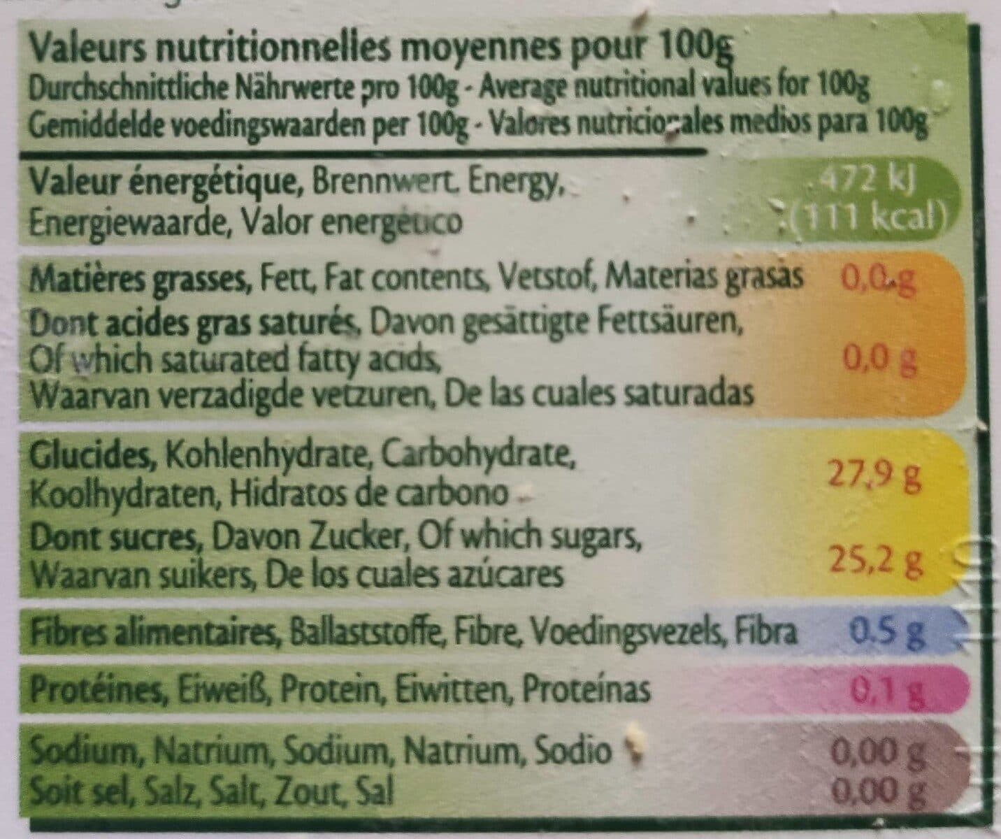 Erhard Sorbet plein fruits citron vert Des caraibes packshot