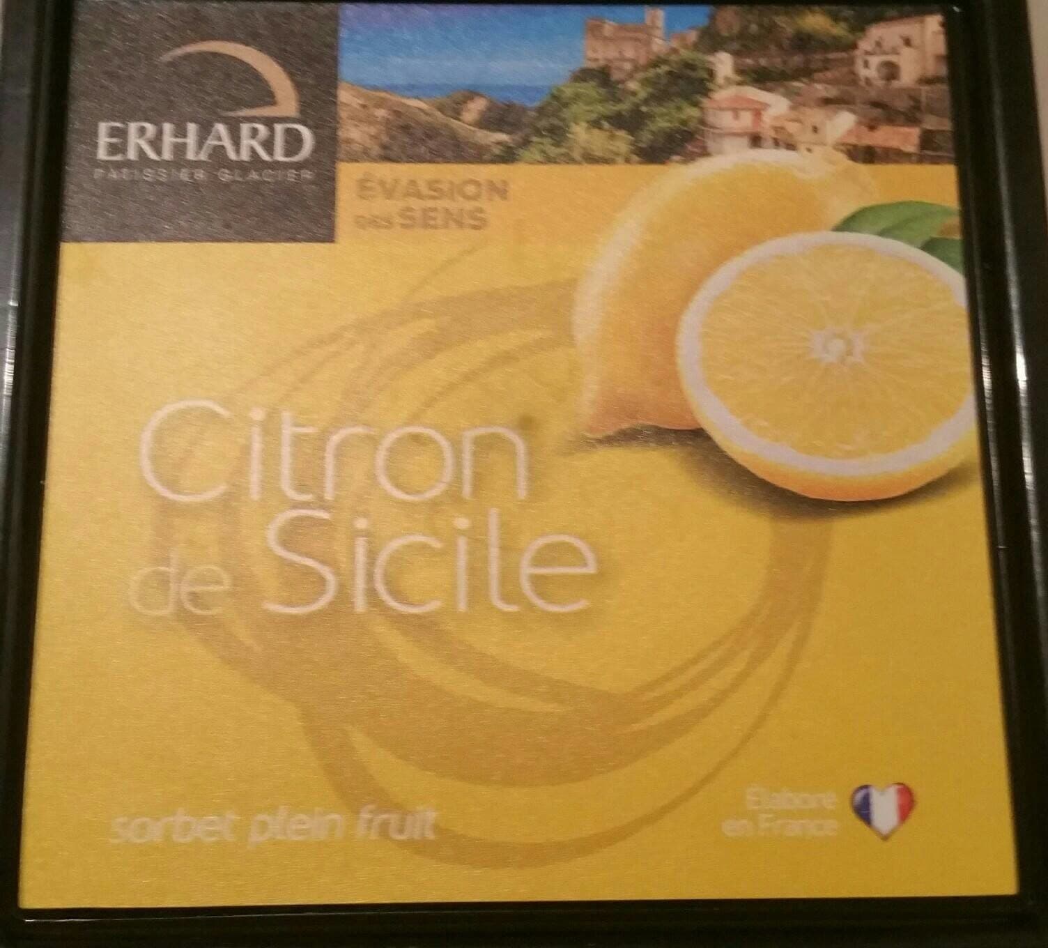 Erhard Citron de sicile packshot