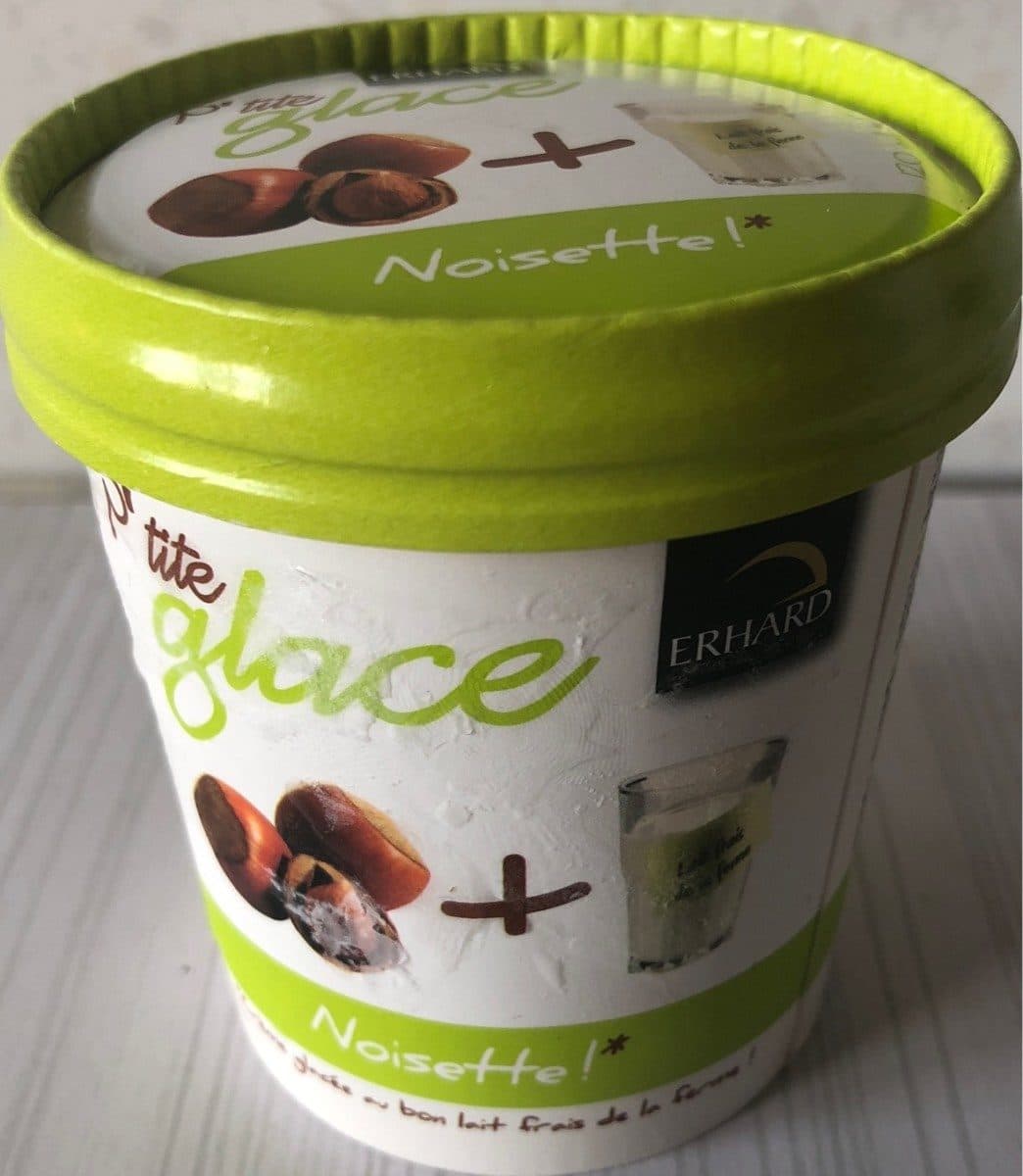 Erhard P'tite glace noisette packshot