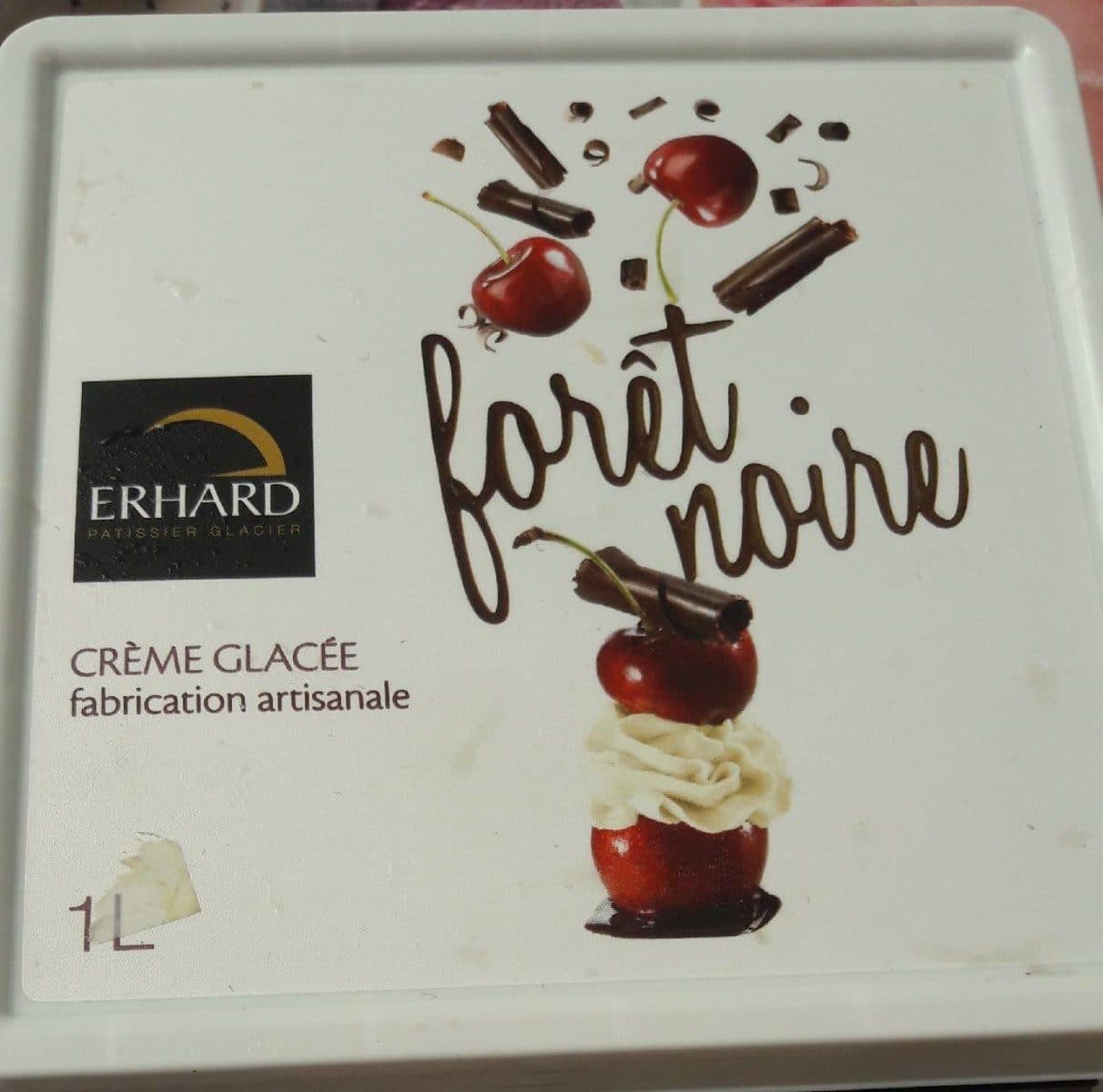 Erhard Crème glacée forêt noire packshot