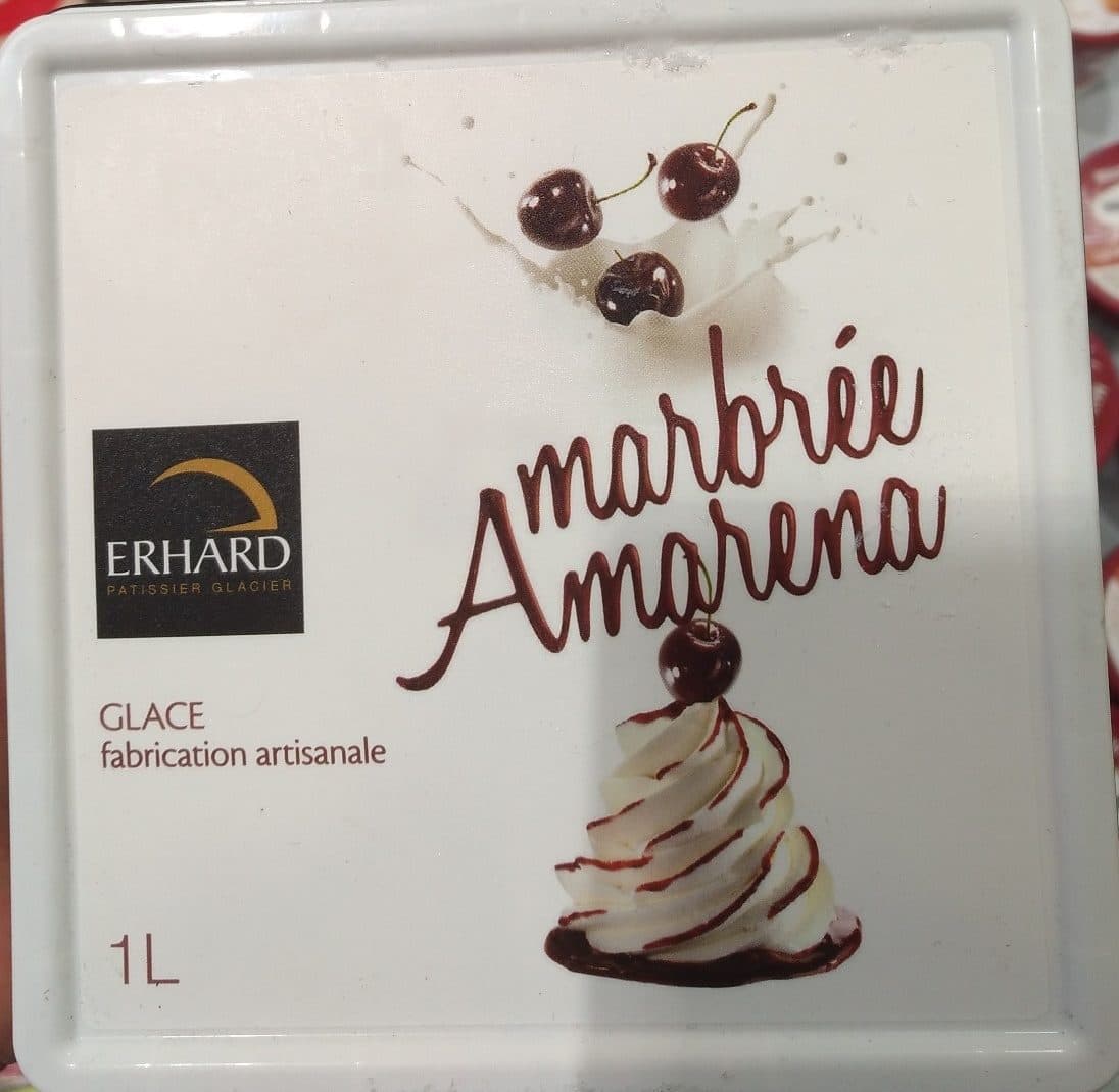 Erhard Glace Marbrée Amarena packshot