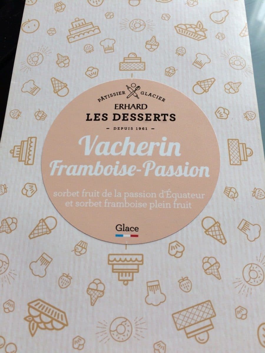 Erhard Vacherin framboise passion packshot