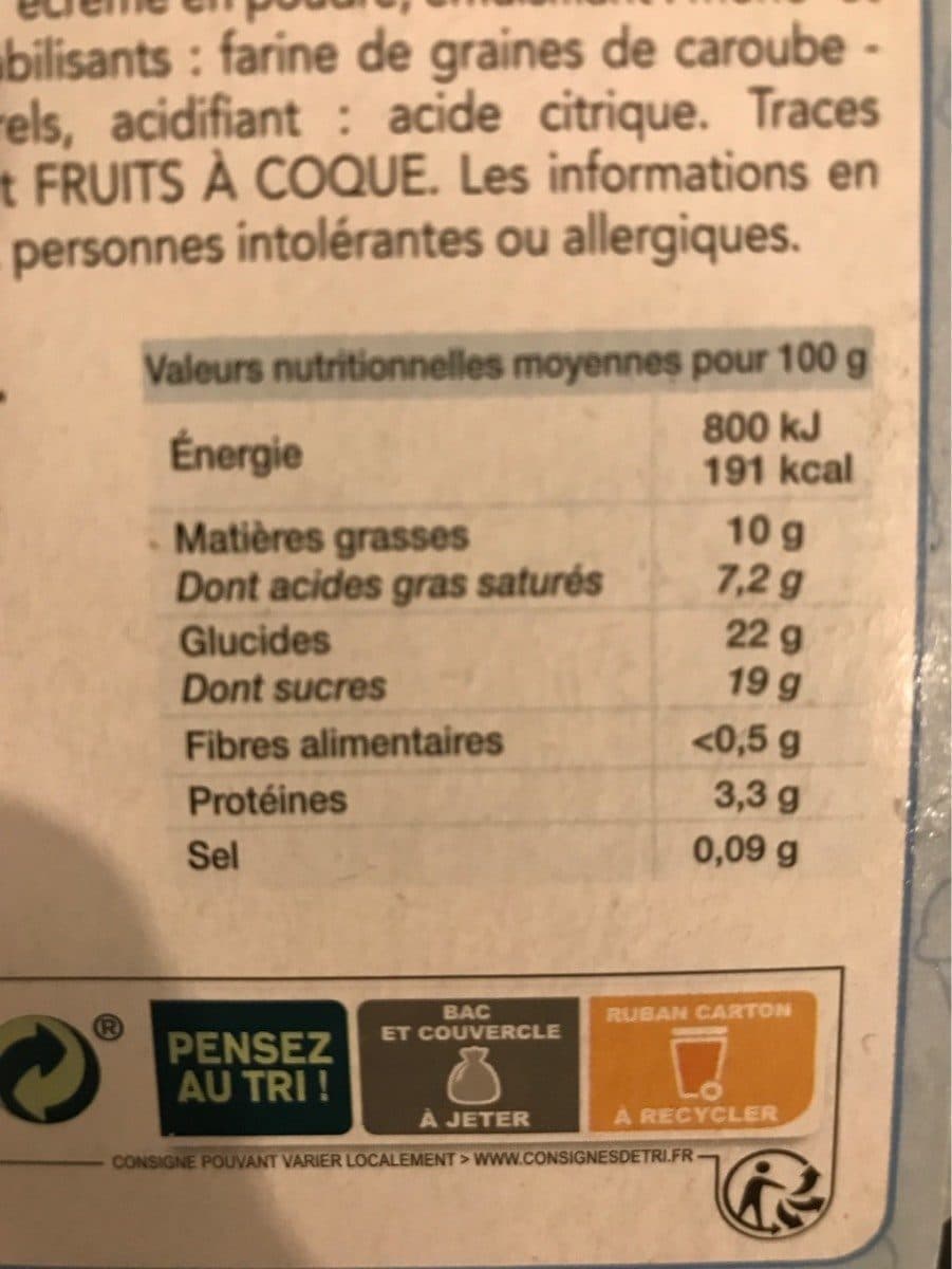 Erhard Glace Glacée au yaourt packshot