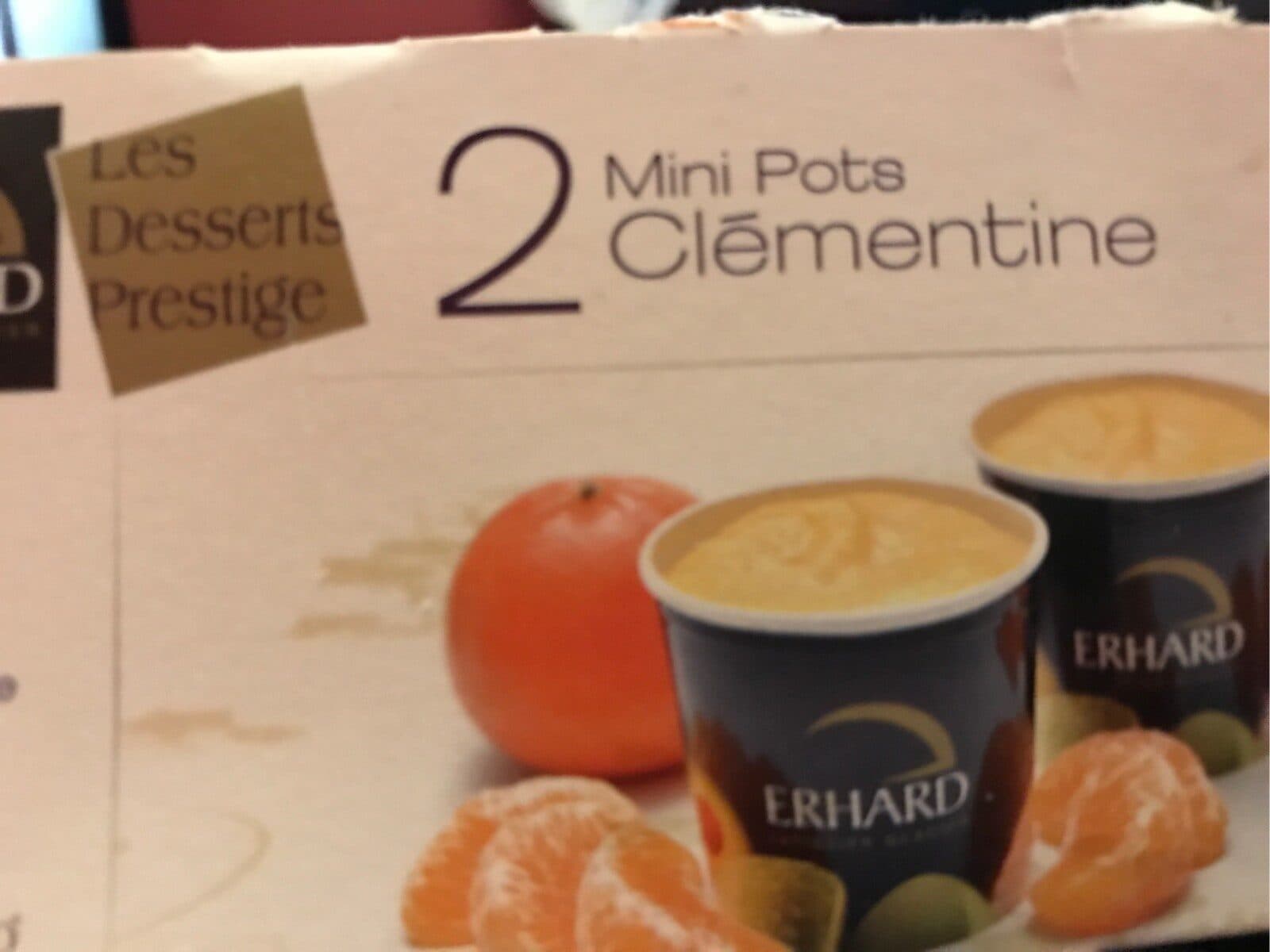 Erhard Deux mini potsclémentine packshot