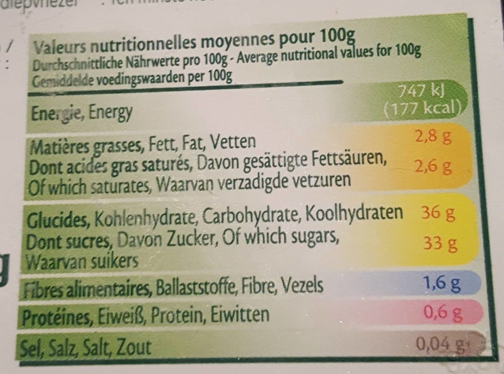 Erhard Glace mangue framboise coco packshot