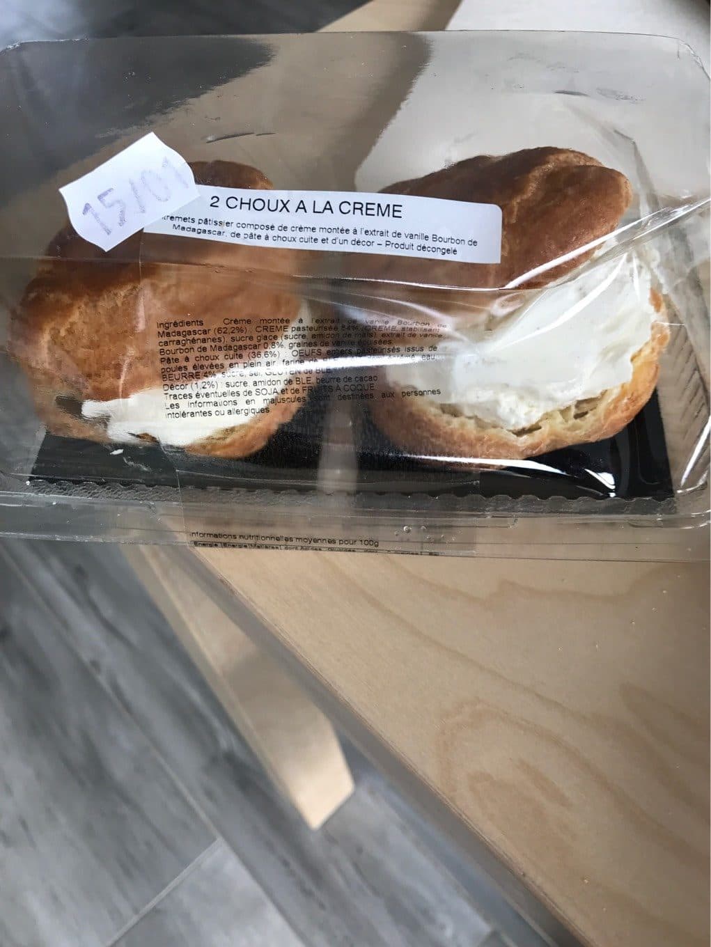 Lidl Choux a la creme packshot