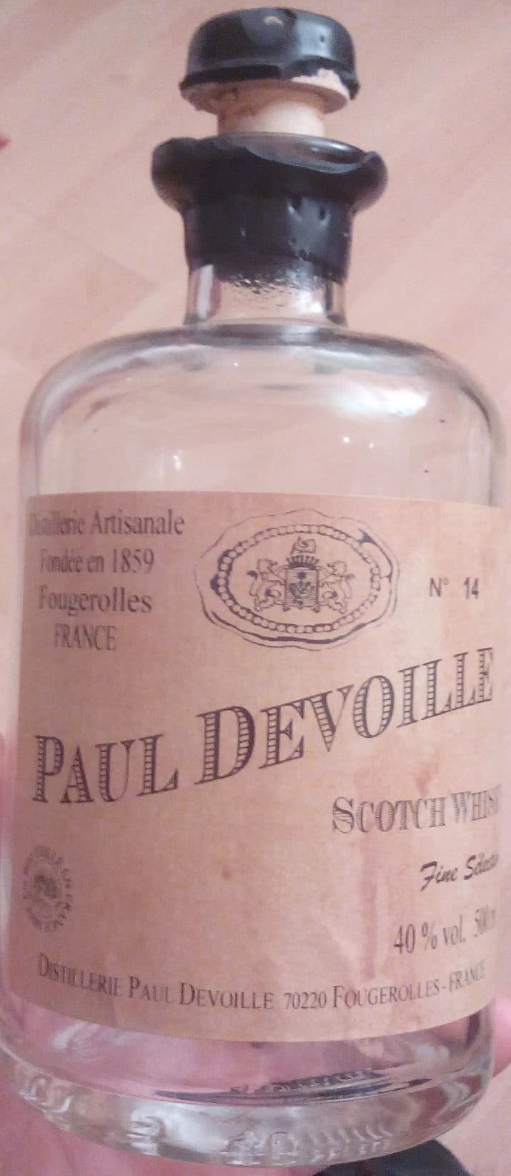 Paul Devoille Scotch Whisky packshot
