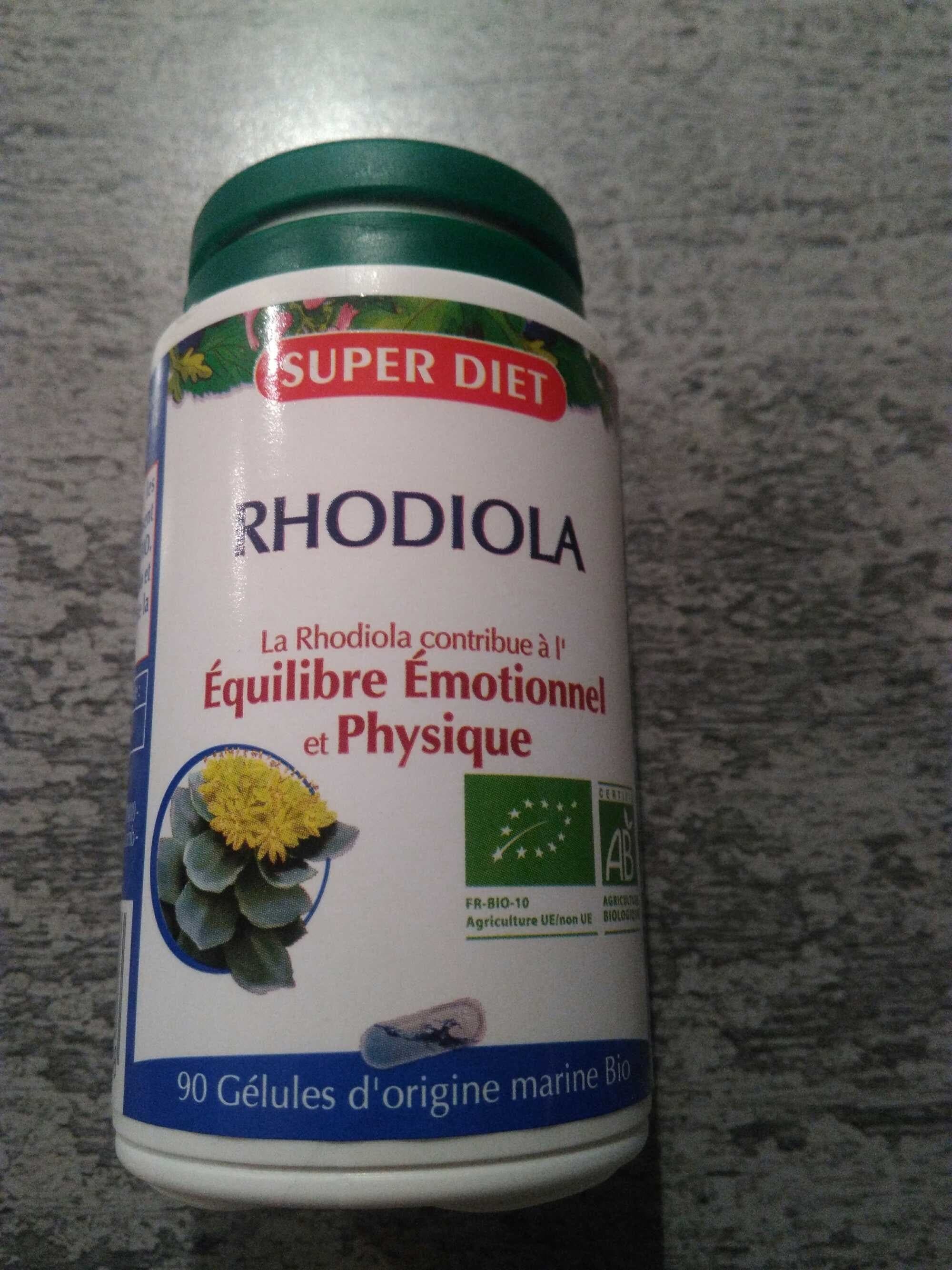 Super Diet Rhodiola packshot