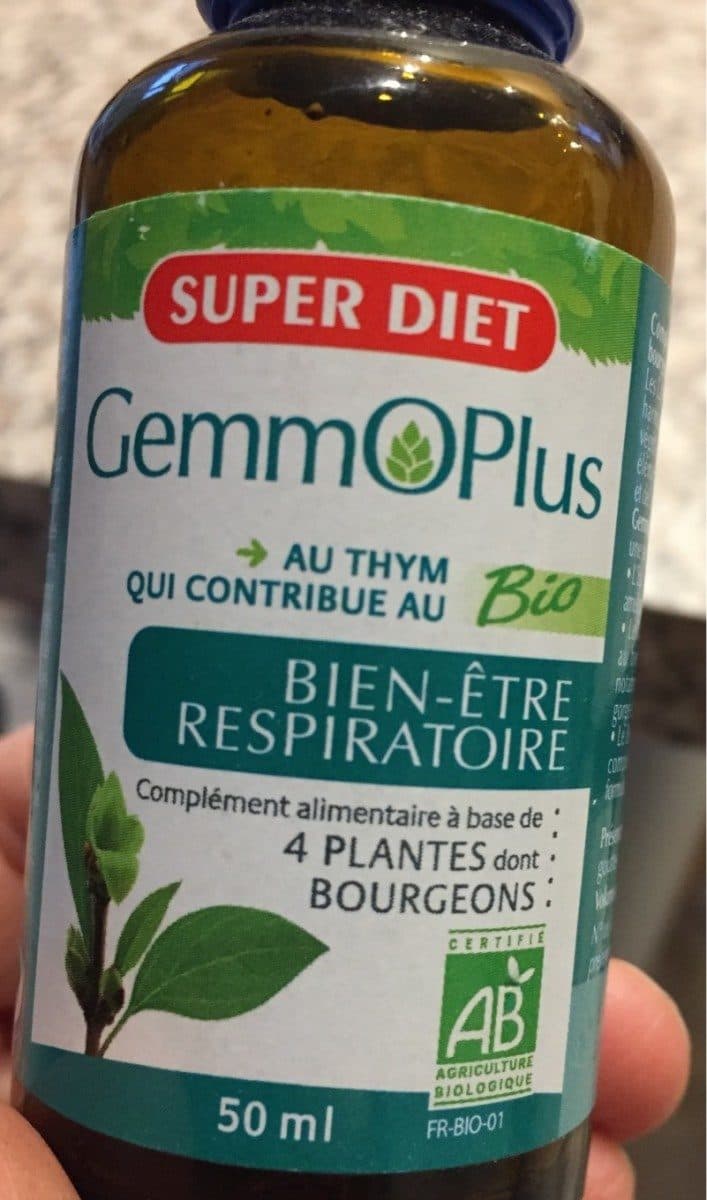 Super diet Super Diet Gemmoplus Bien être Respiratoire 50ML (immunity) packshot