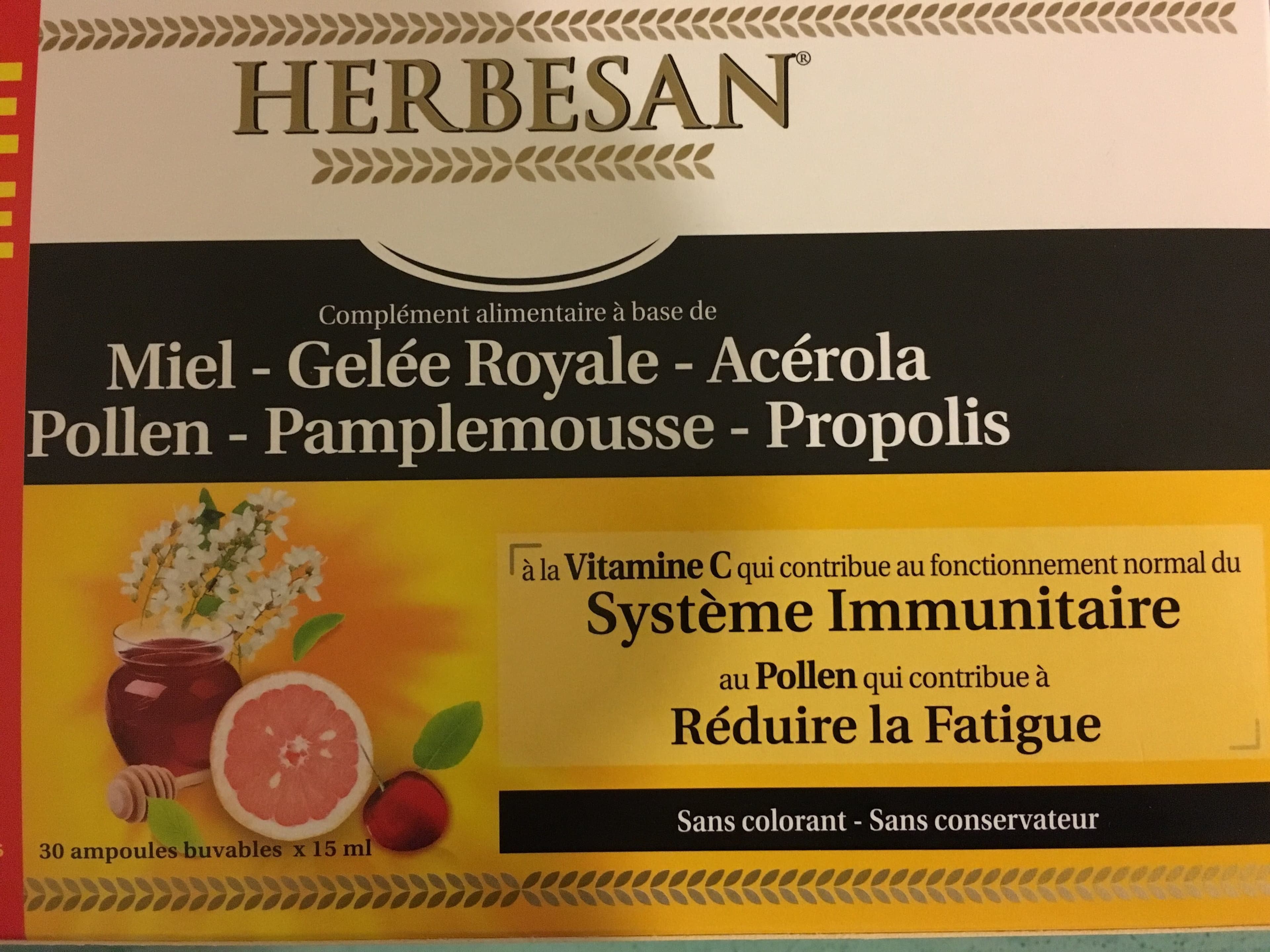 Herbesan Herbesan Propolis Gelée Royale packshot