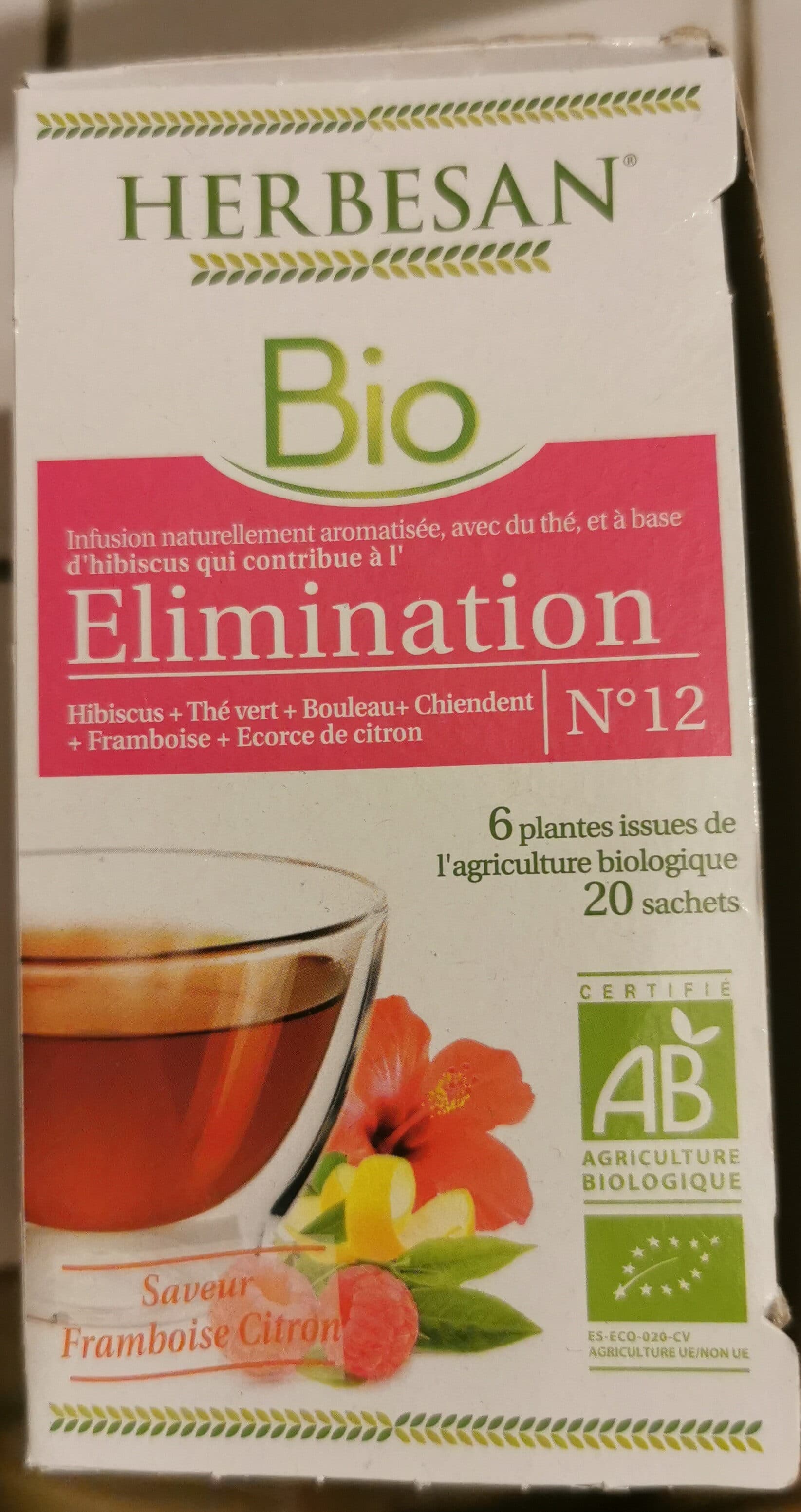 Herbesan Herbesan élimination - 20 Sachets - Herbesan packshot