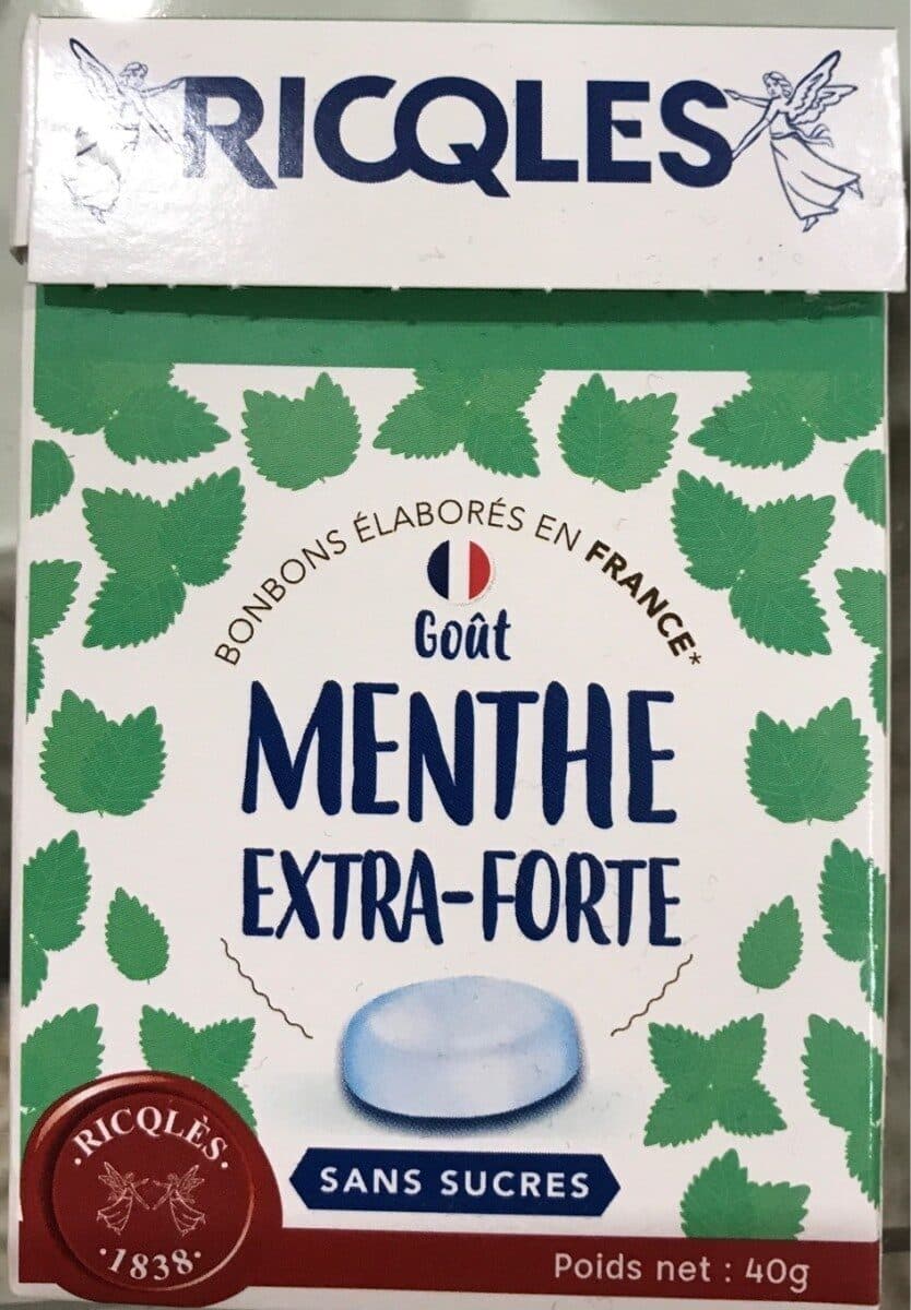 Ricqles Menthe extra-forte packshot
