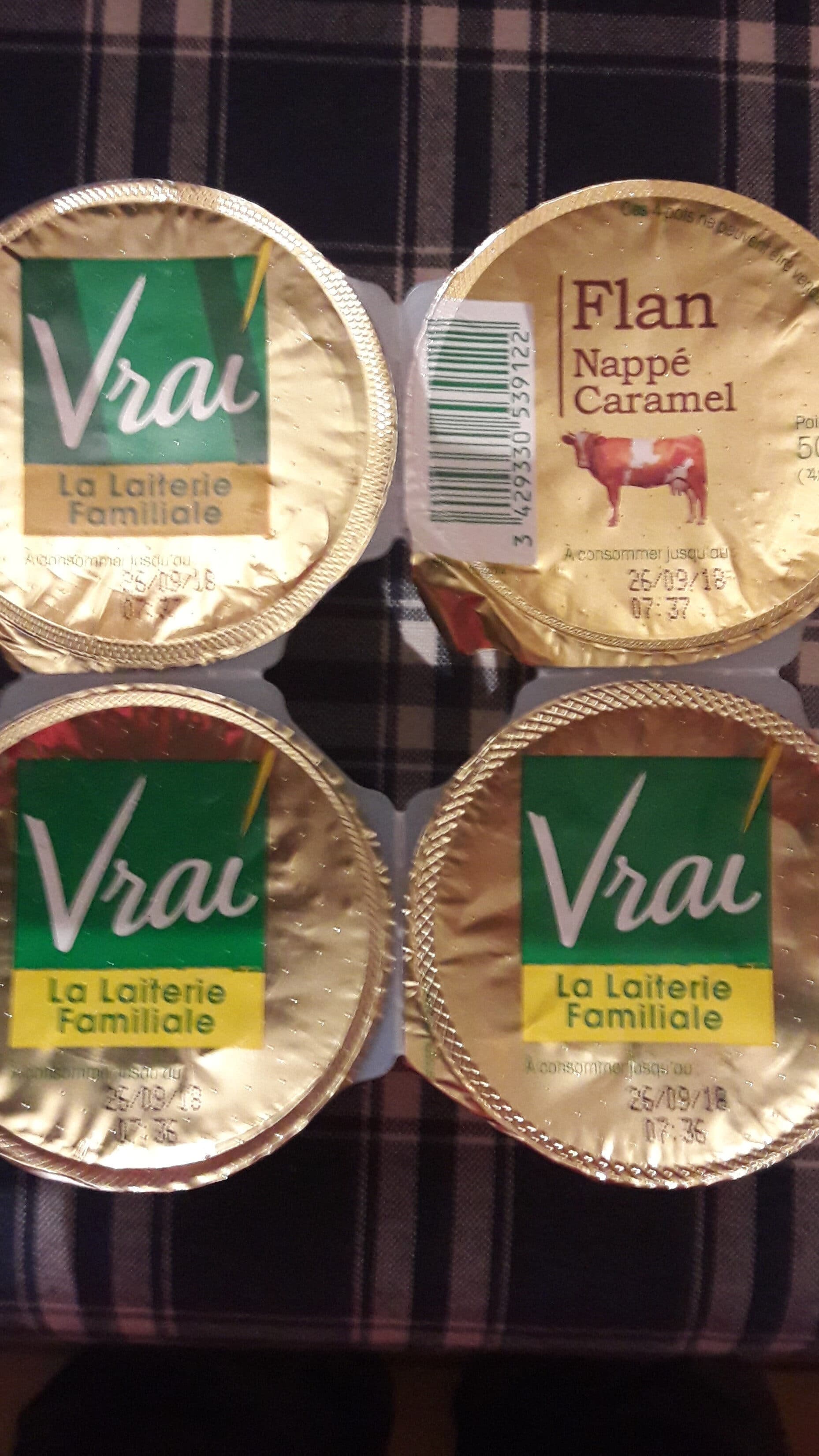 Vrai FLAN BIO packshot