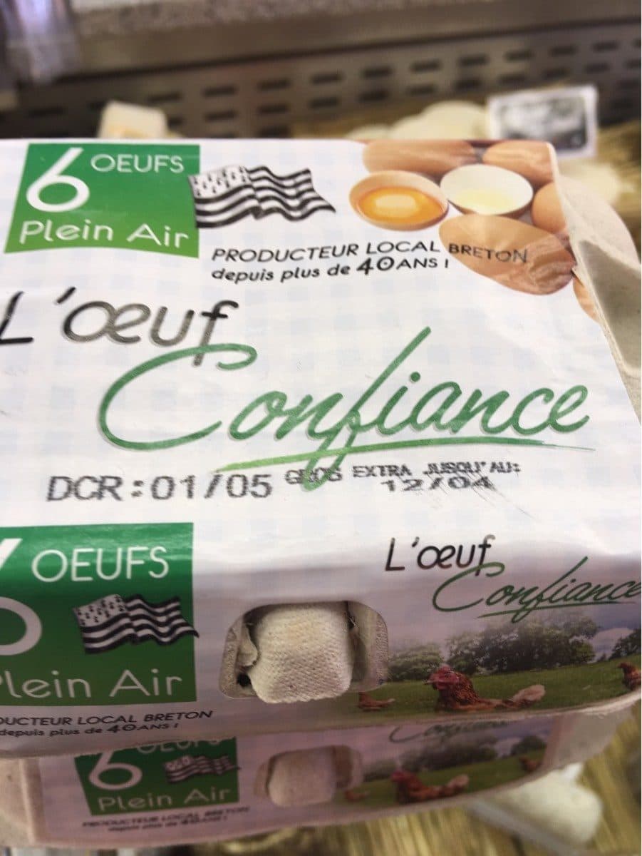 Open Food Facts Oeuf packshot