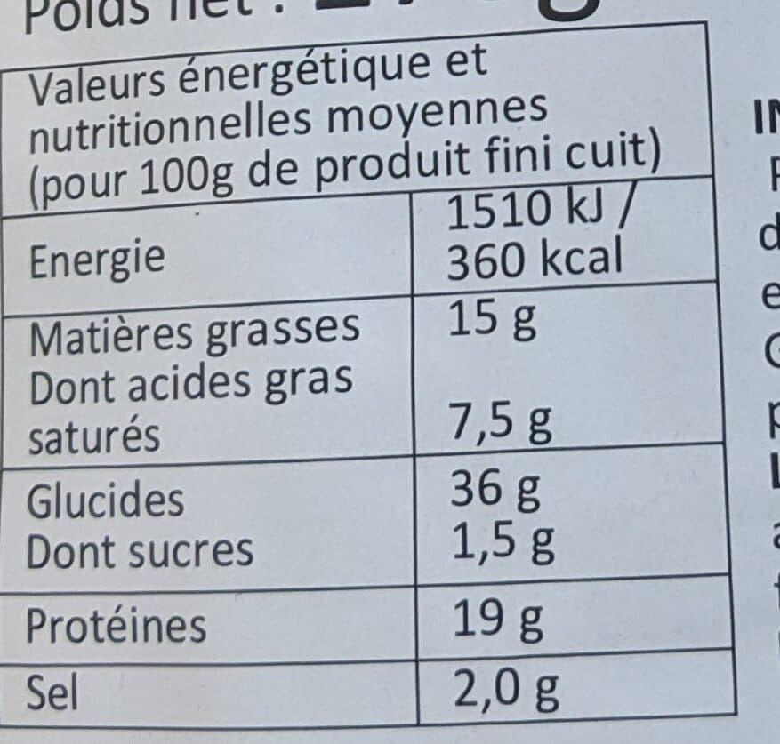 Grain d'Or Gel Fozza chorizo poivrons packshot