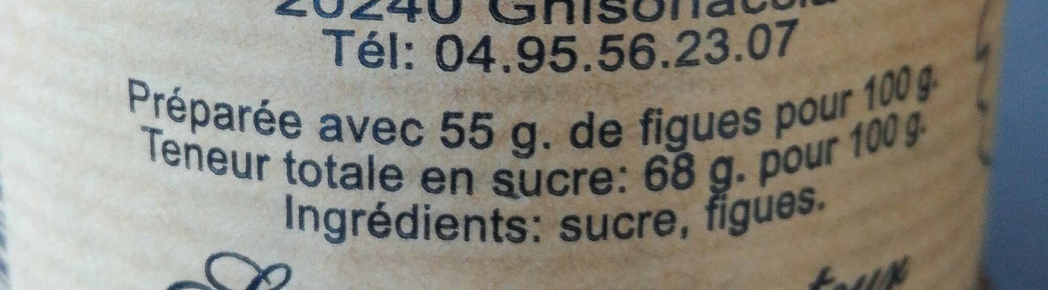 Open Food Facts Confiture Artisanale de Figues packshot