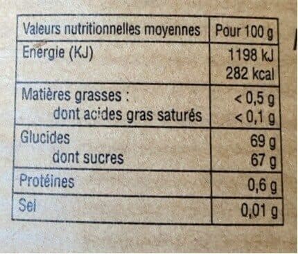 Open Food Facts Confiture artisanale de clémentines packshot