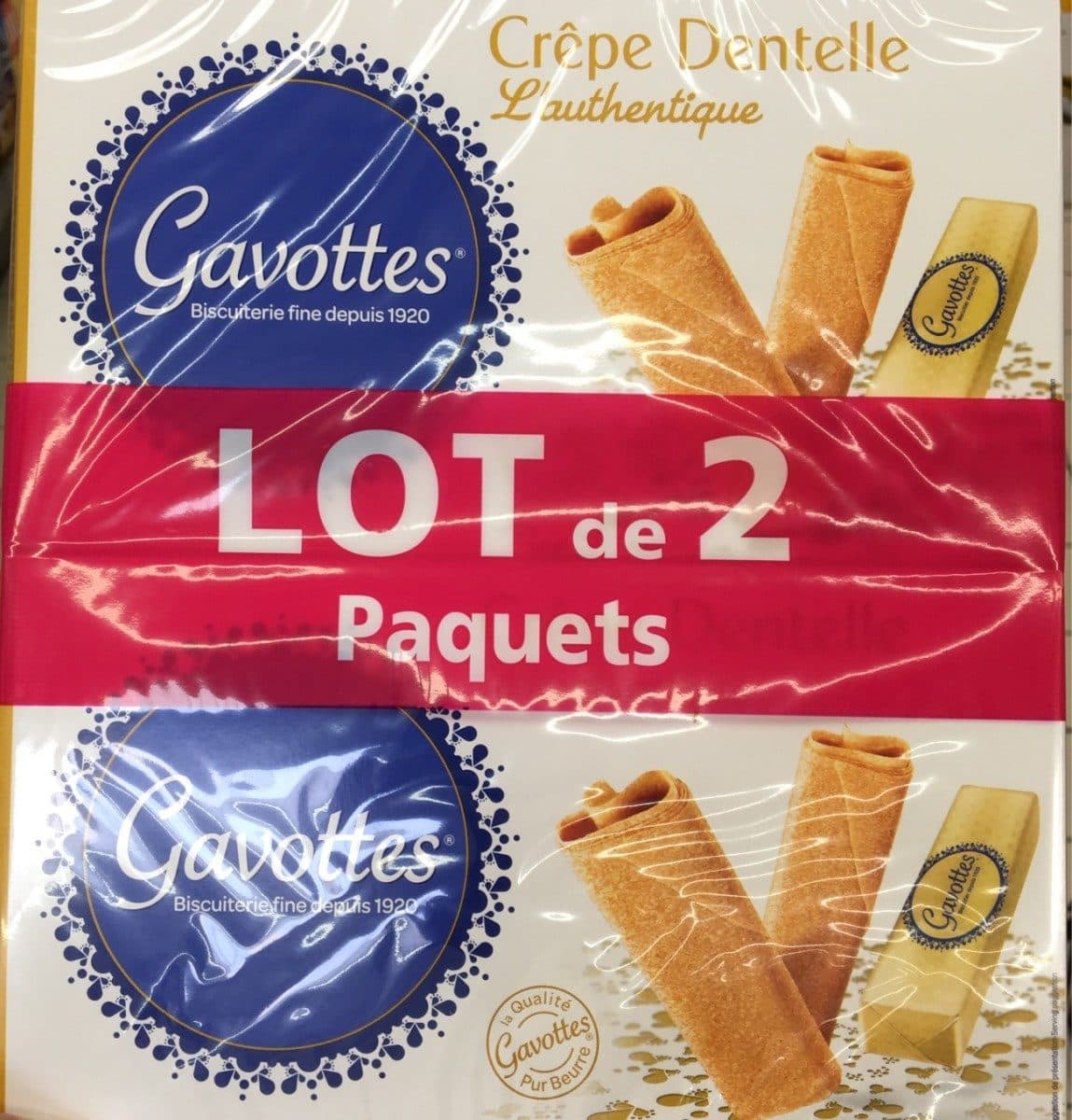 Gavottes Crêpe Dentelle packshot
