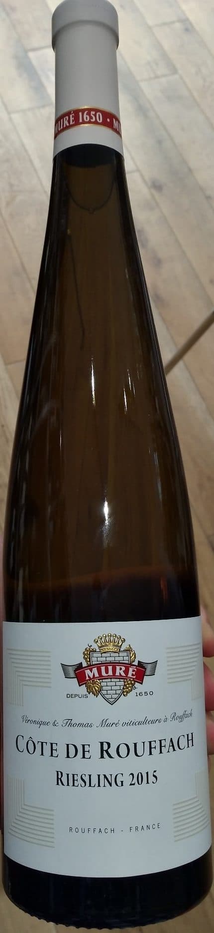 Muré Côte de Rouffach Riesling 2015 packshot