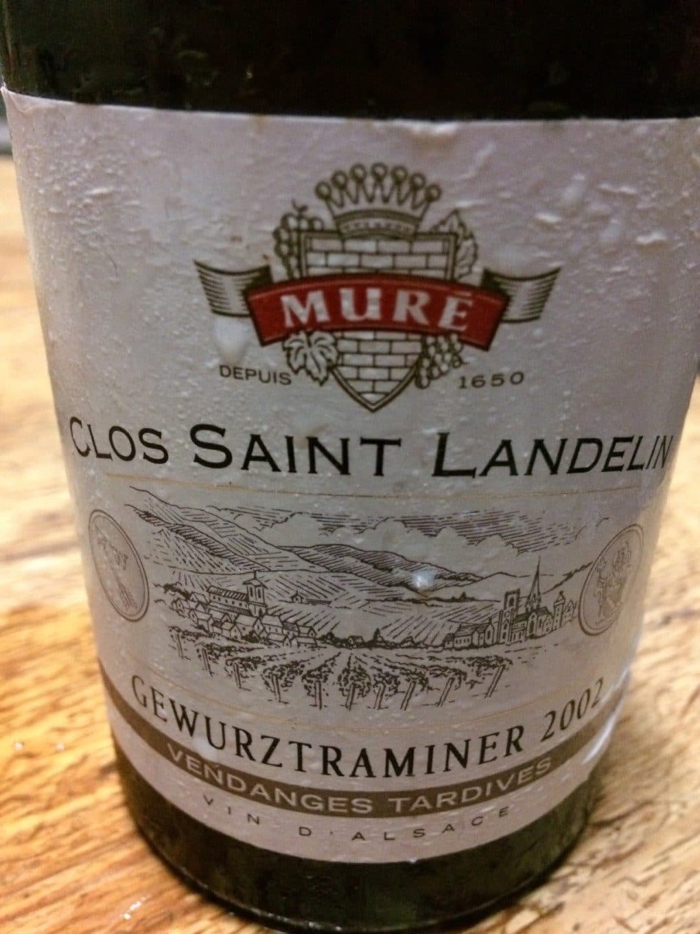 Muré - Clos Saint Landelin Vendanges tardives packshot