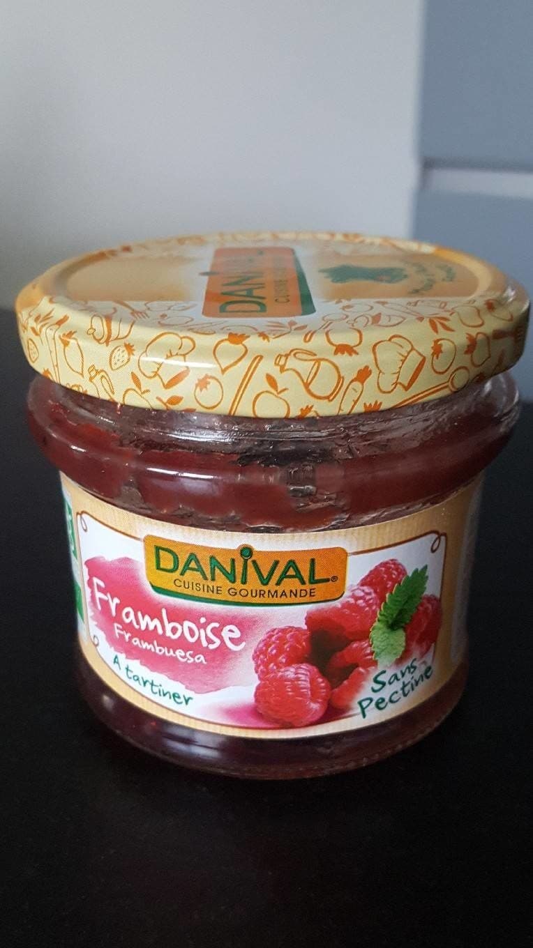 Danival Purée de framboises 230g packshot