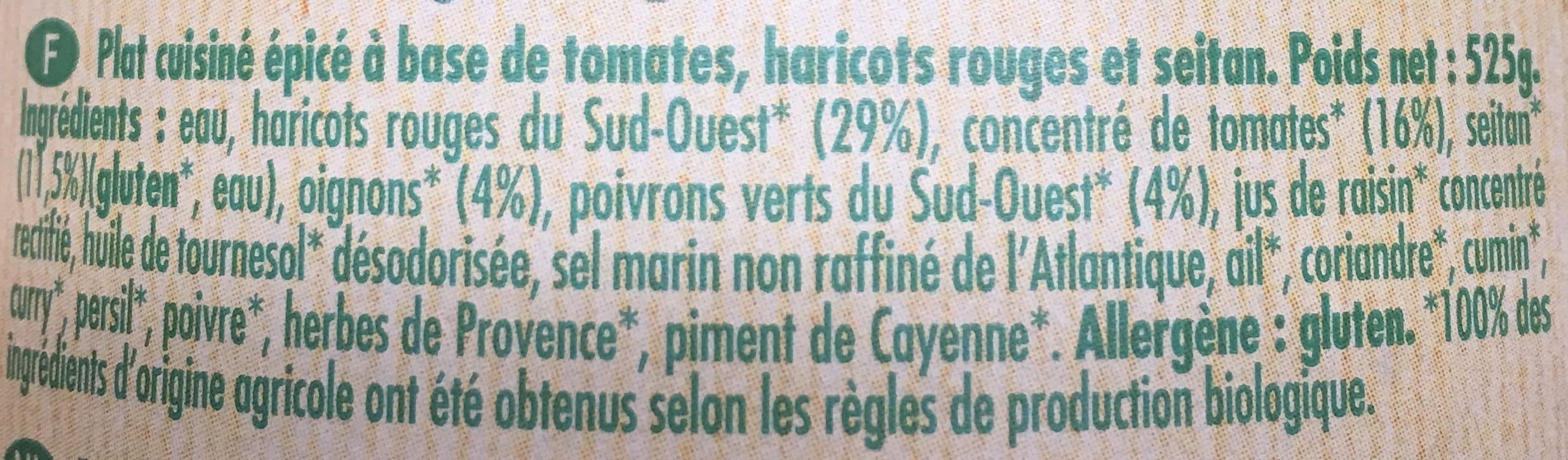 Danival Chili Con Seitan packshot