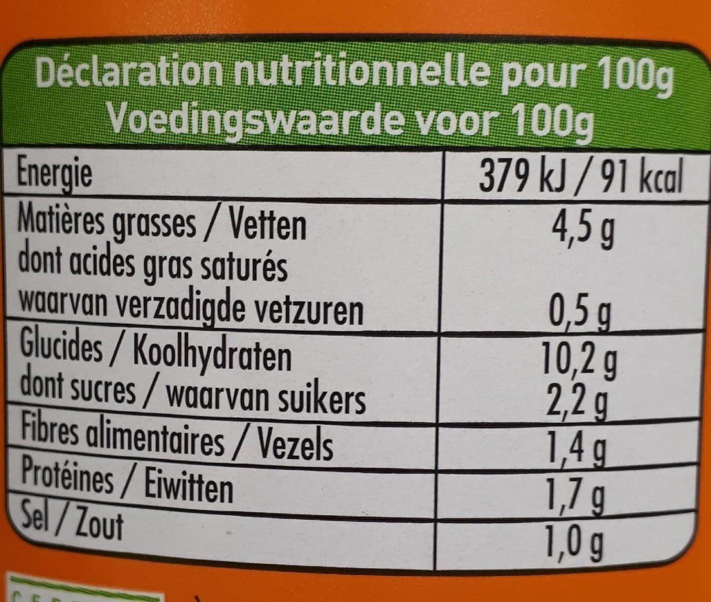 Danival Ravioli aux légumes packshot