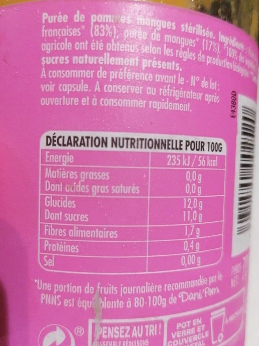 Danival DANI POM POMME MANGUE packshot